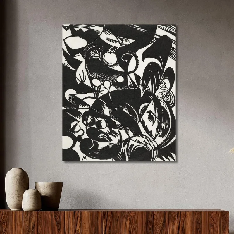 New European Graphics Portfolio Iii Franz Marc