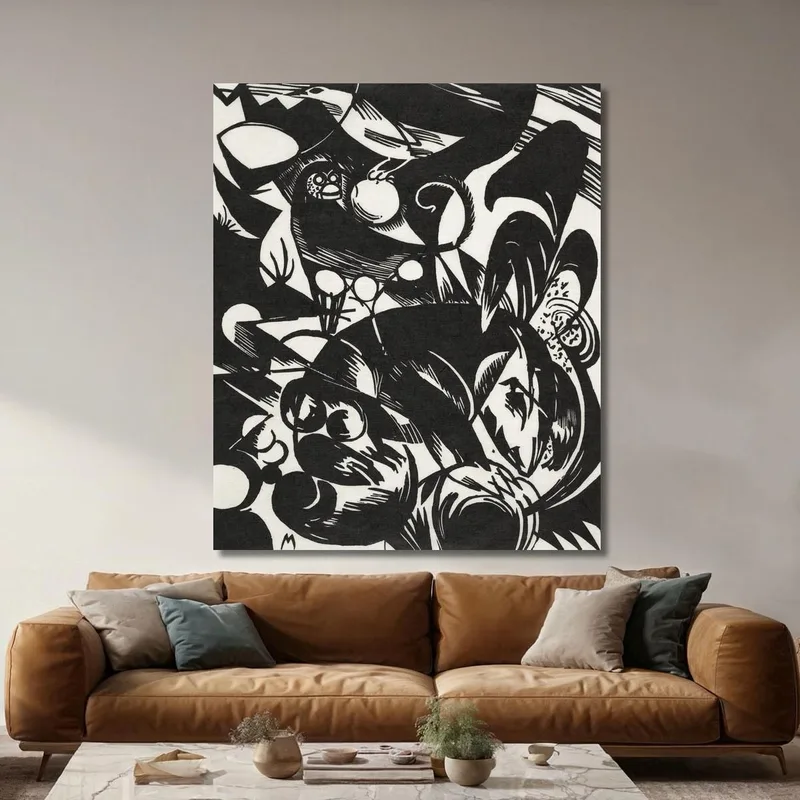 New European Graphics Portfolio Iii Franz Marc