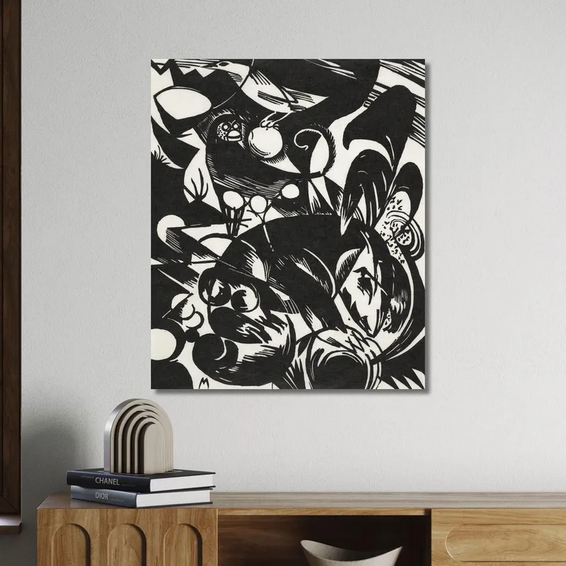 New European Graphics Portfolio Iii Franz Marc
