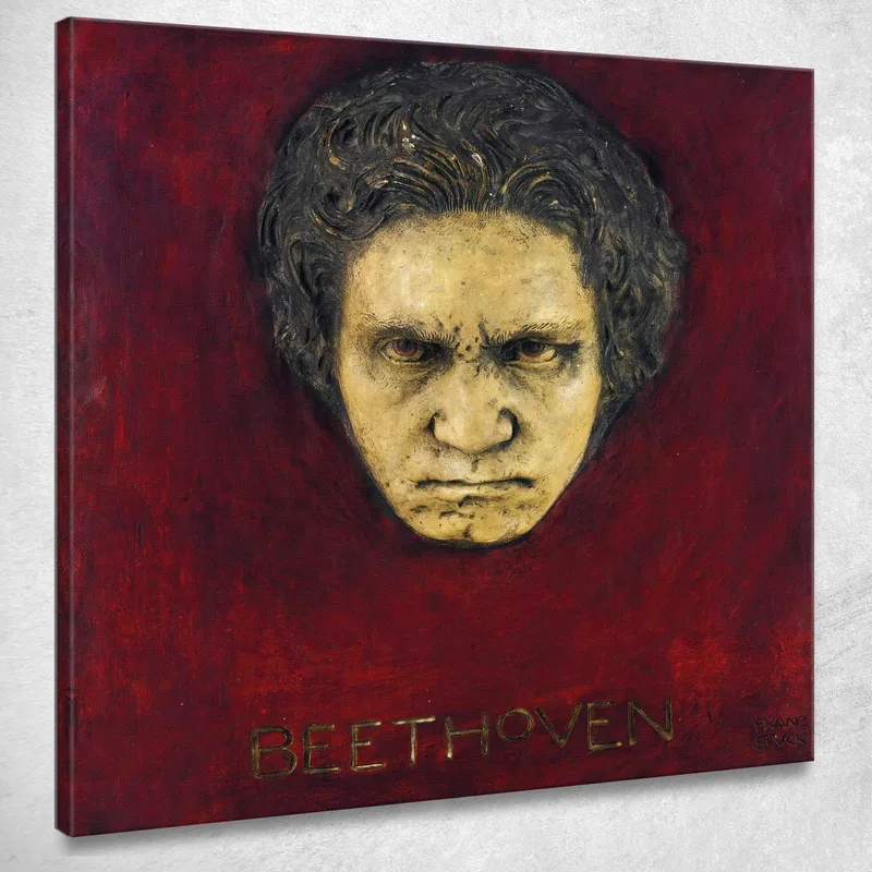 Beethoven Franz von Stuck quadro stampa su tela
