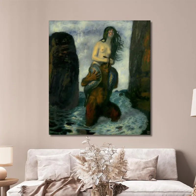 Fauno E Sirena Franz von Stuck