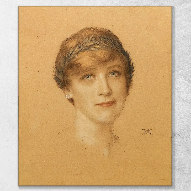Retrato De Mujer Franz von Stuck