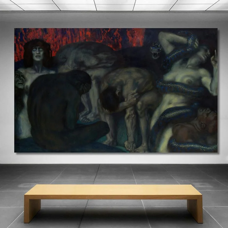 Inferno Franz von Stuck