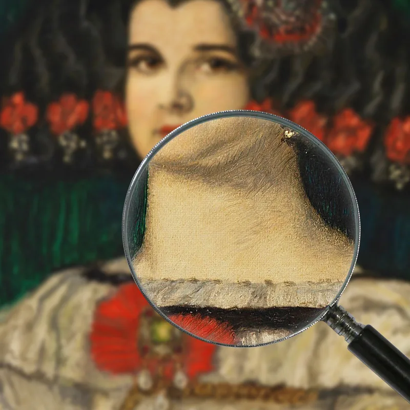 Mia Figlia Mary Con Il Costume Di Velázquez Franz von Stuck