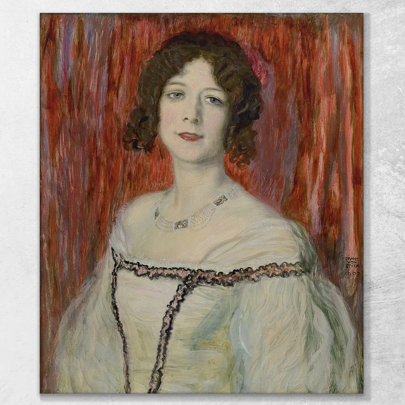 Olga Lindpaintner 2 Franz von Stuck