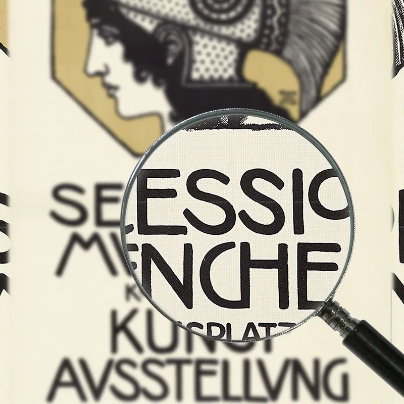Plakat Für Die Ausstellung Der Sezession München 1915 Franz von Stuck