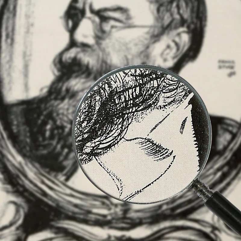 Ritratto Di Franz Von Lenbach Franz von Stuck