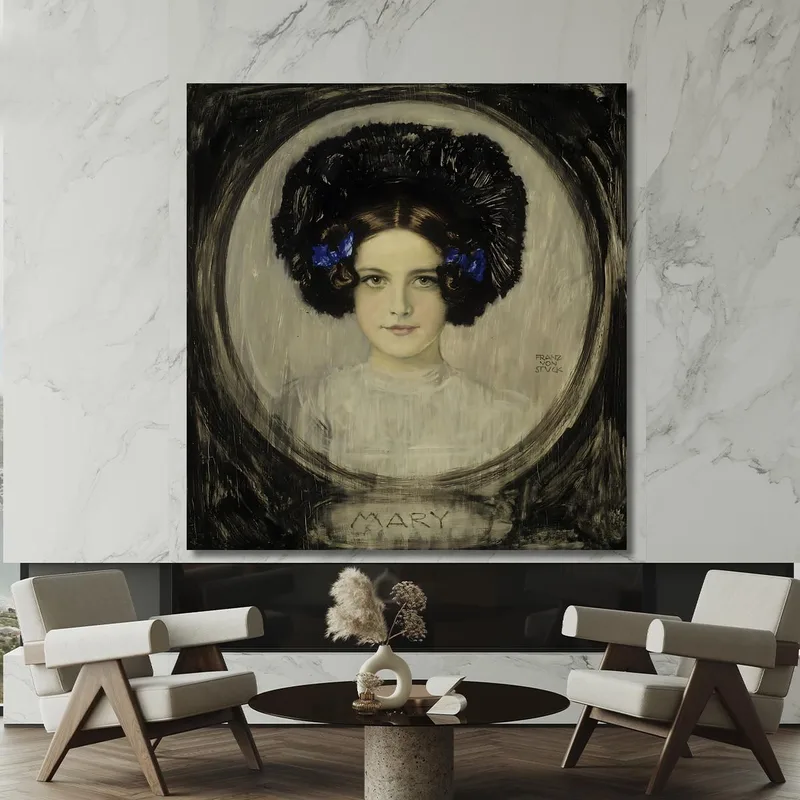 Ritratto Della Figlia Dell'Artista, Mary Franz von Stuck