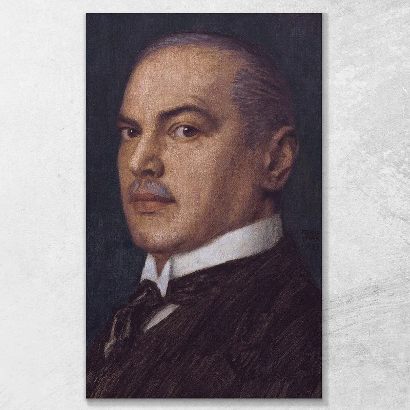 Autorretrato 2 Franz von Stuck