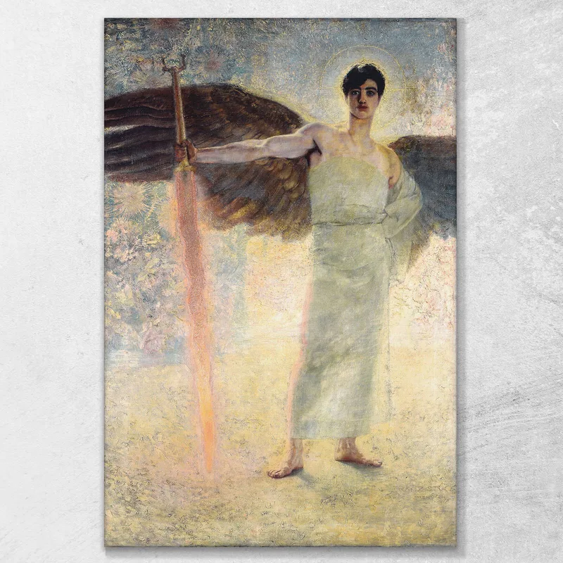 Der Wächter Des Paradieses Franz von Stuck