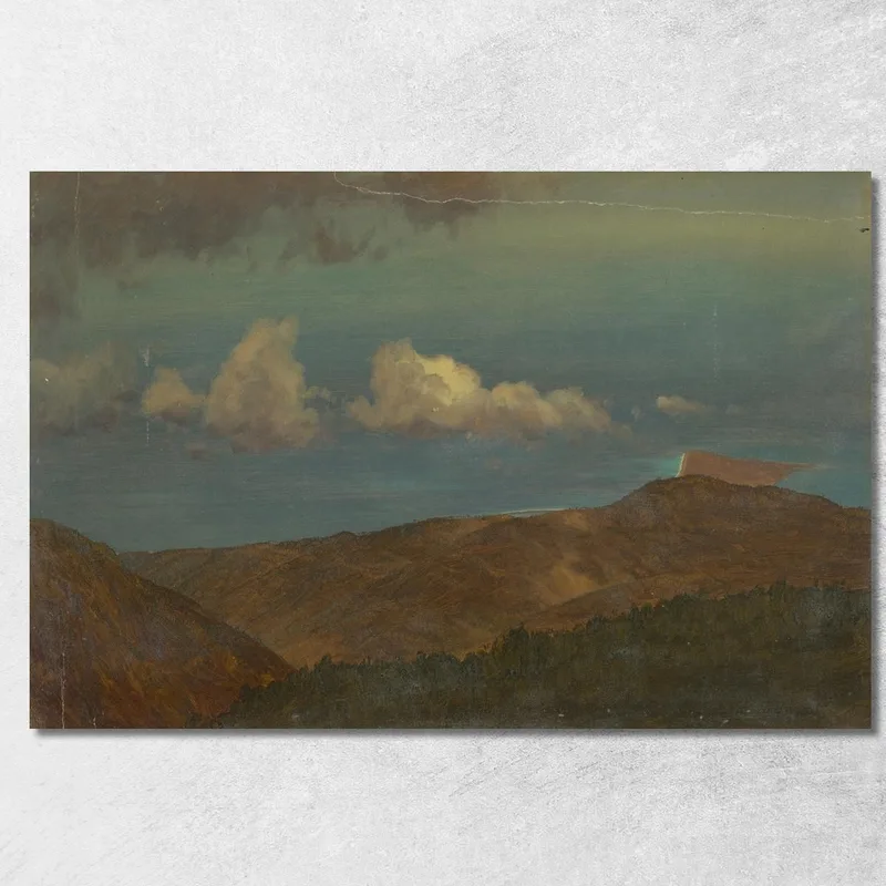 Paesaggio Collinare 2 Frederic Edwin Church quadro stampa su tela