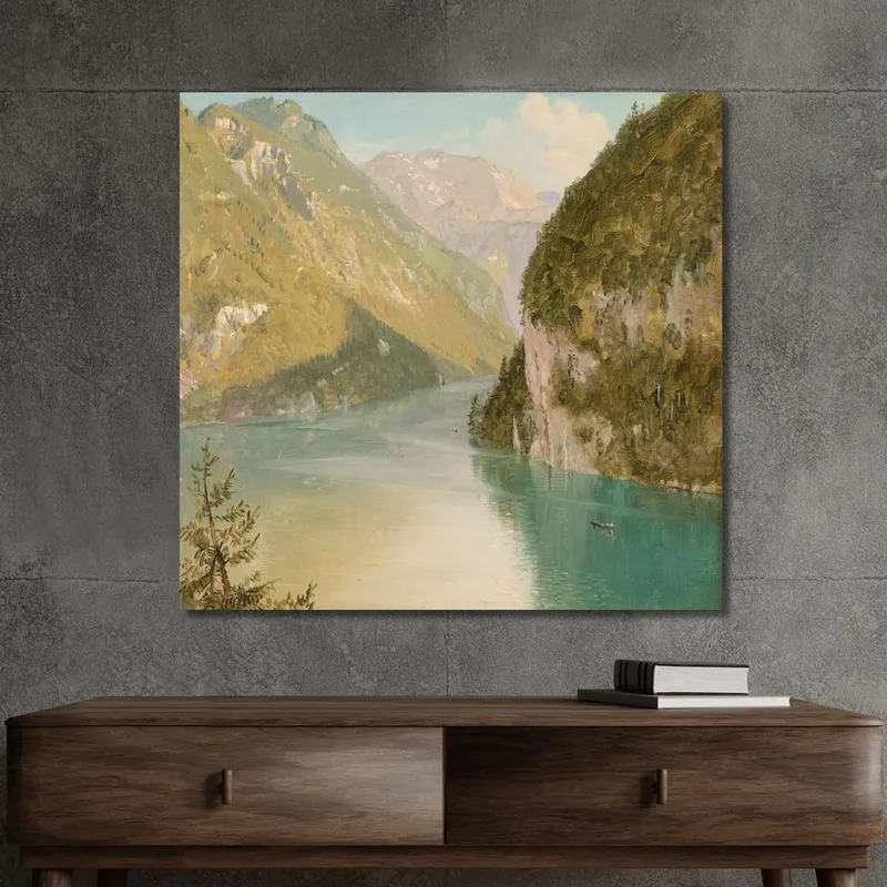 Königssee Bavaria Frederic Edwin Church