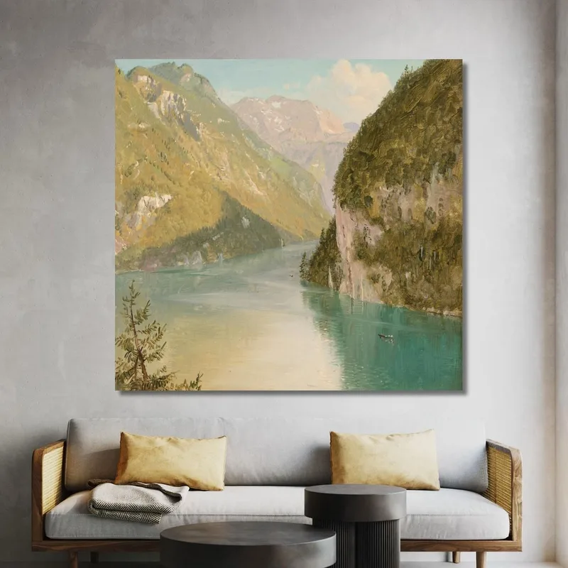 Königssee Bavaria Frederic Edwin Church