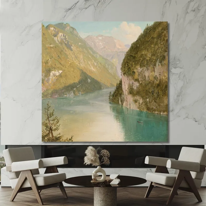 Königssee Bavaria Frederic Edwin Church