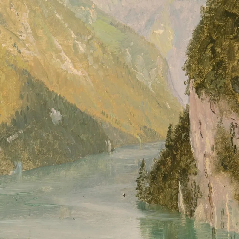 Königssee Bavaria Frederic Edwin Church