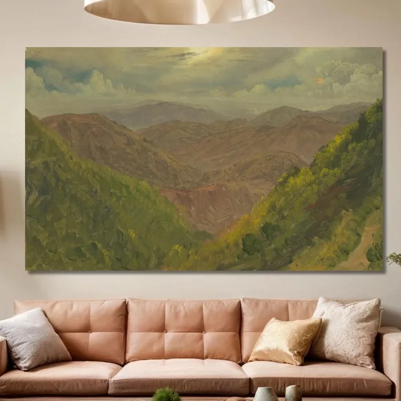 Paysage En Jamaïque Antilles 2 Frederic Edwin Church