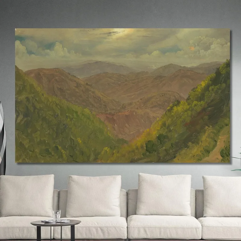 Paysage En Jamaïque Antilles 2 Frederic Edwin Church