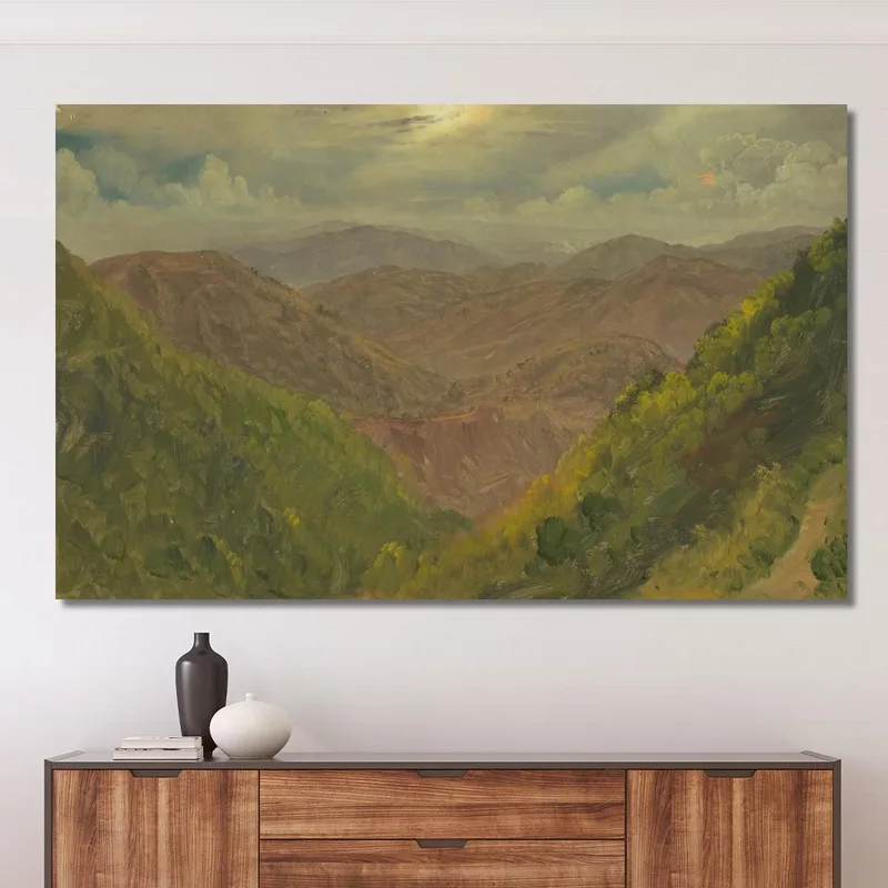 Paysage En Jamaïque Antilles 2 Frederic Edwin Church