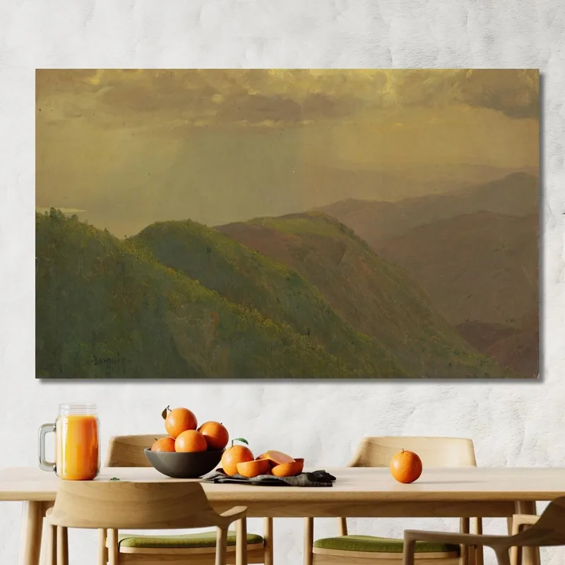 Paysage En Jamaïque Antilles Frederic Edwin Church