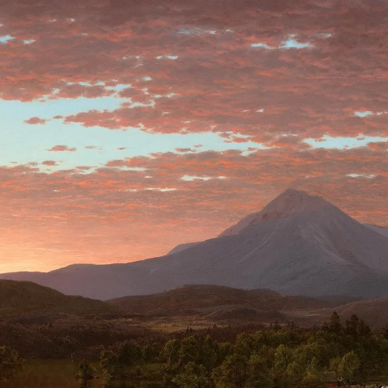 Monte Ktaadn Frederic Edwin Church