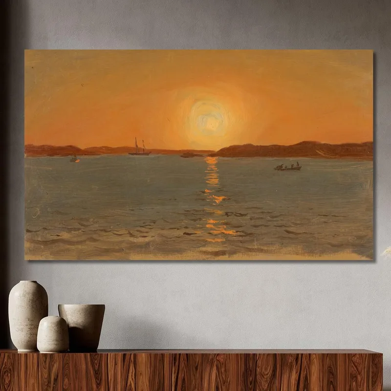 Terranova Cat Head Frederic Edwin Church