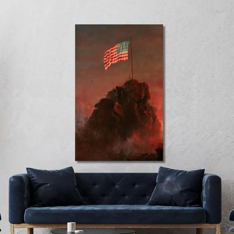 Unsere Flagge Frederic Edwin Church