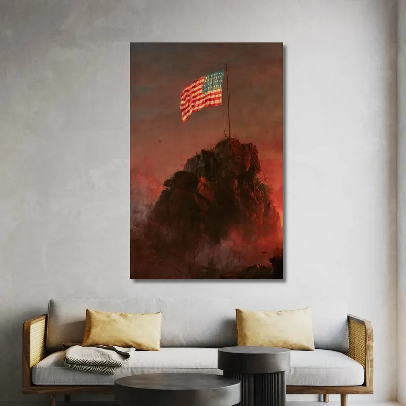 Unsere Flagge Frederic Edwin Church