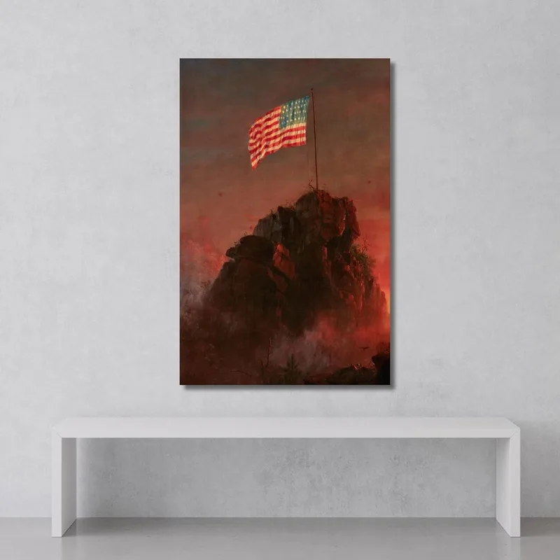 Unsere Flagge Frederic Edwin Church