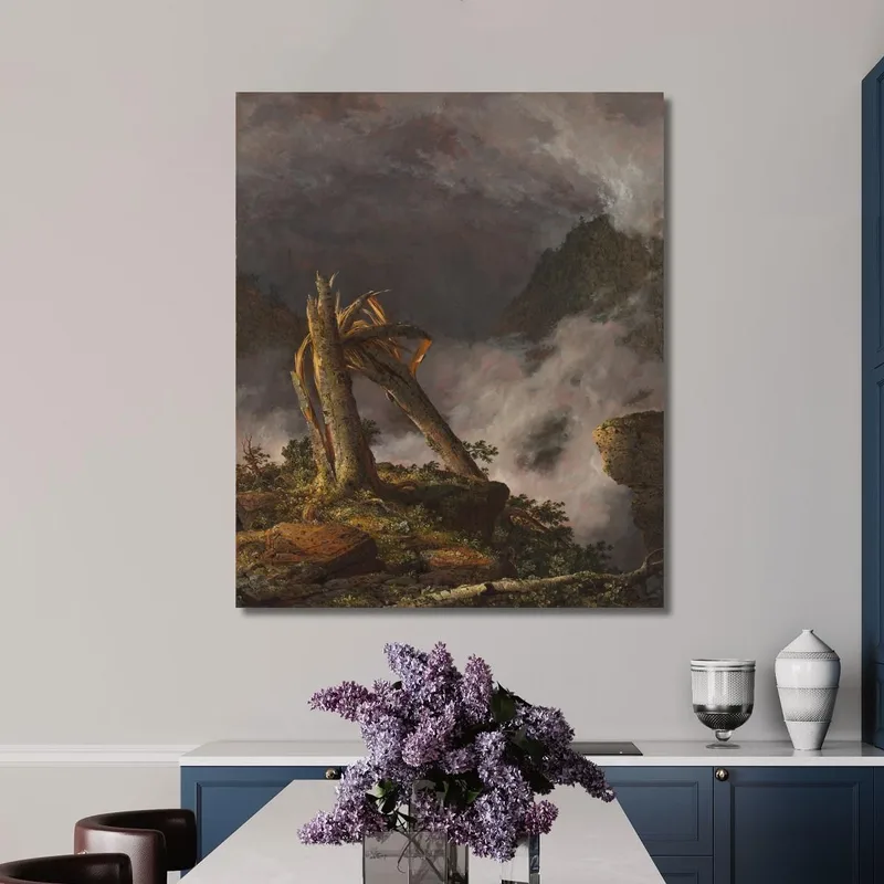 Tempête Dans Les Montagnes Frederic Edwin Church
