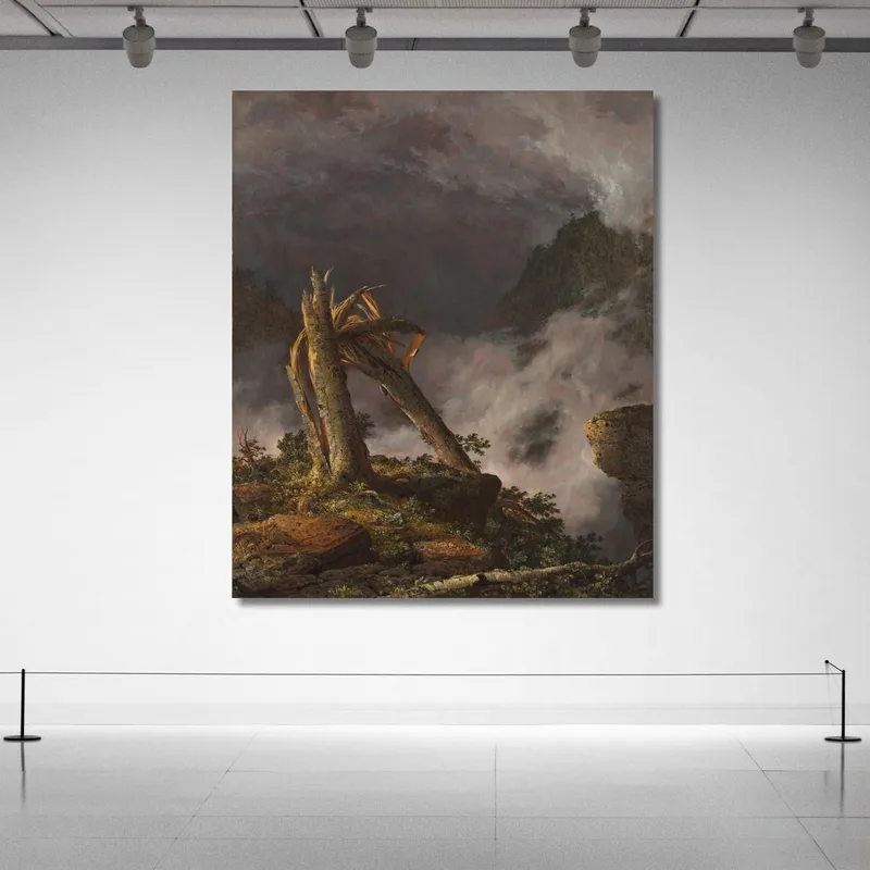 Tempête Dans Les Montagnes Frederic Edwin Church