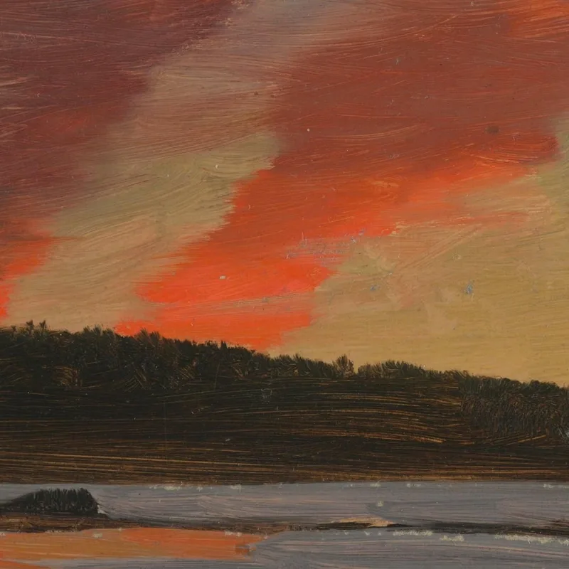 Tramonto Vicino A Bar Harbor, Maine Frederic Edwin Church