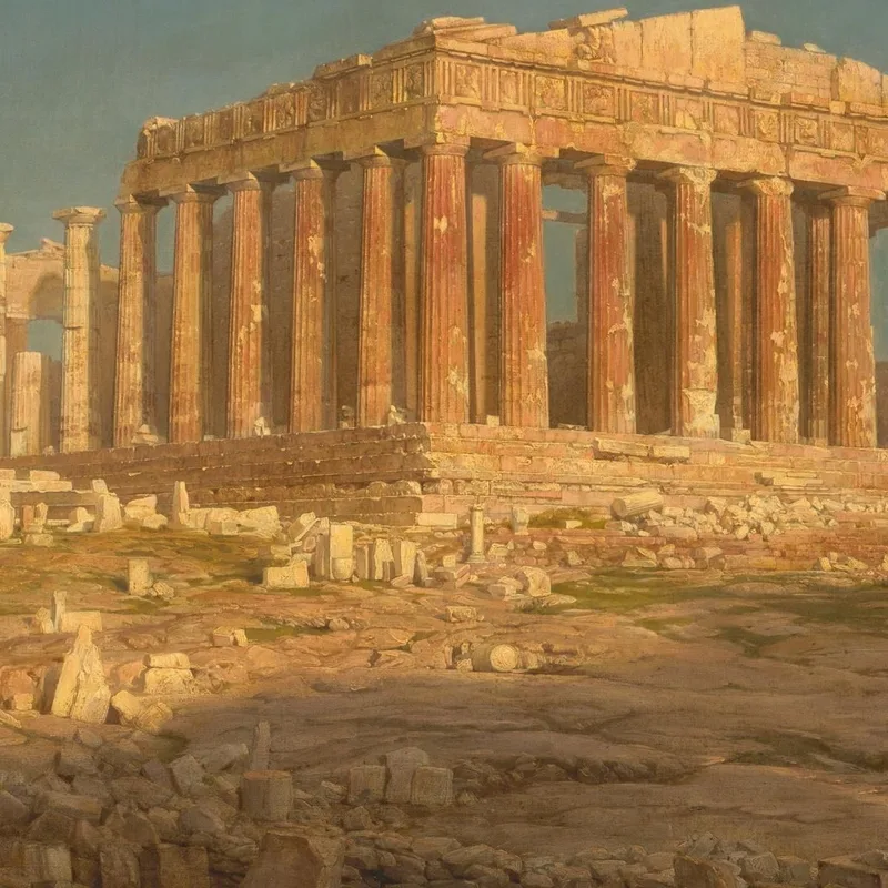 Le Parthénon Frederic Edwin Church