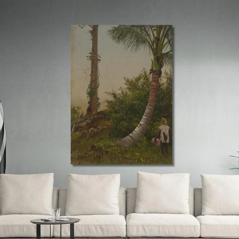 Arbres En Jamaïque Antilles Frederic Edwin Church