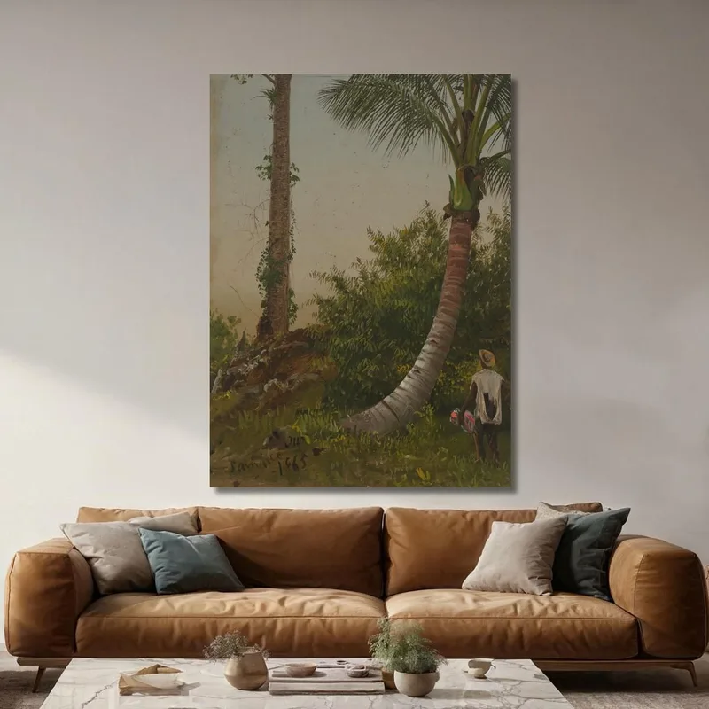 Arbres En Jamaïque Antilles Frederic Edwin Church