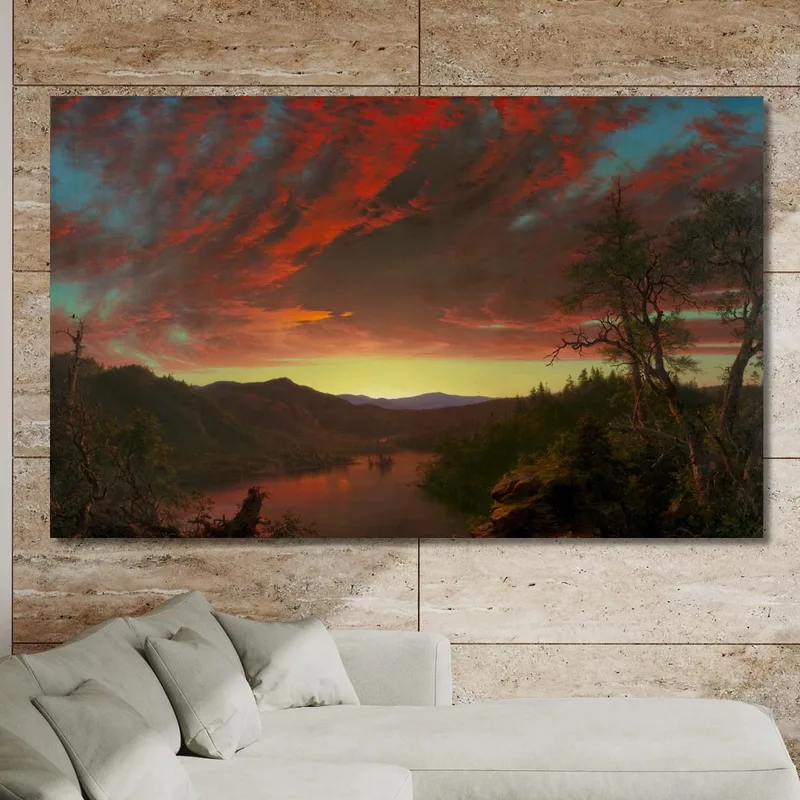 Dämmerung In Der Wildnis Frederic Edwin Church