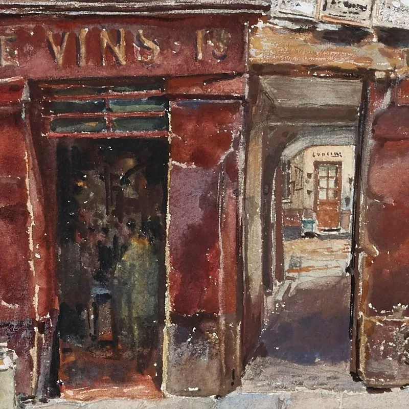 18  Rue De L'Hotel-De-Ville En 1899. 4Eme Arrondissement Frédéric Houbron