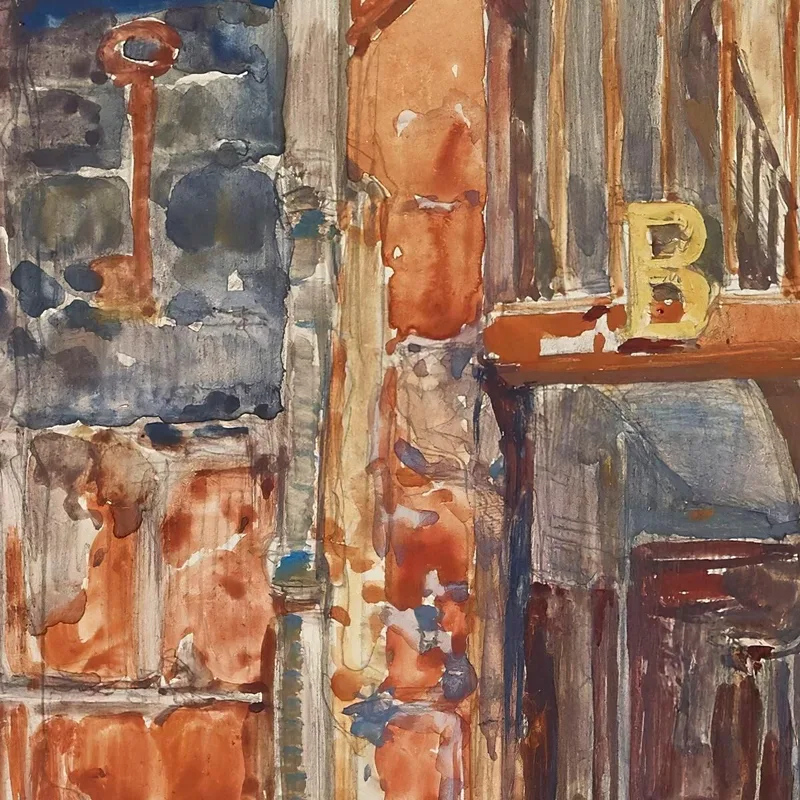 Ingresso Scala B Del Marché Des Enfants-Rouges Nel 1907, 3° Arrondissement Frédéric Houbron