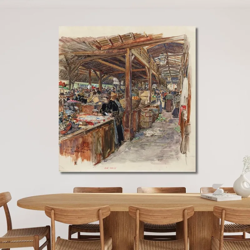 Interno Del Marché Des Enfants-Rouges, 3° Arrondissement Frédéric Houbron