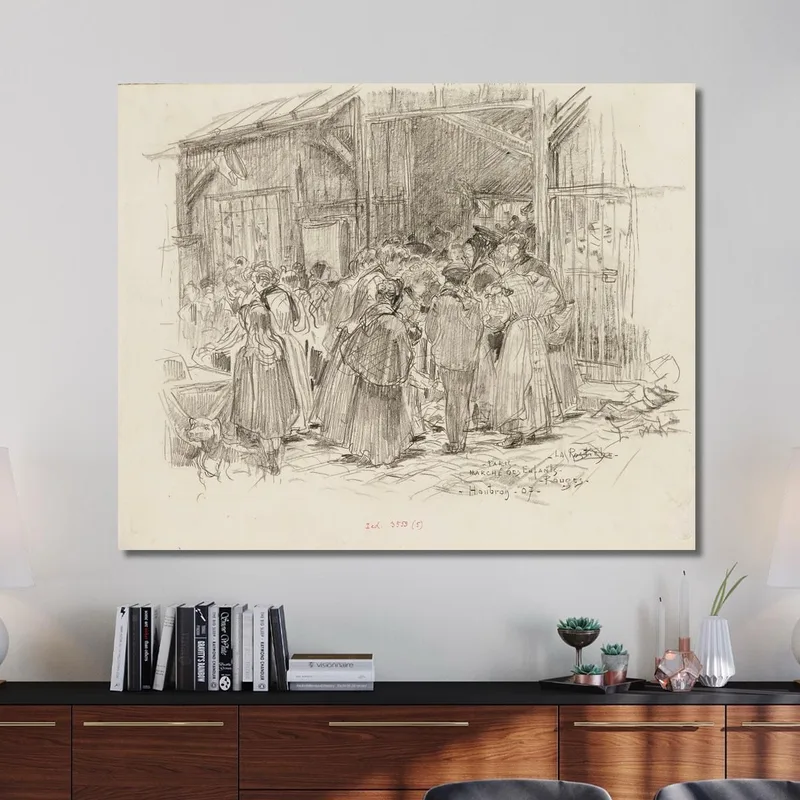 La Rostiche. Marche Des Enfants-Rouges En 1907. 3Eme Arrondissement Frédéric Houbron