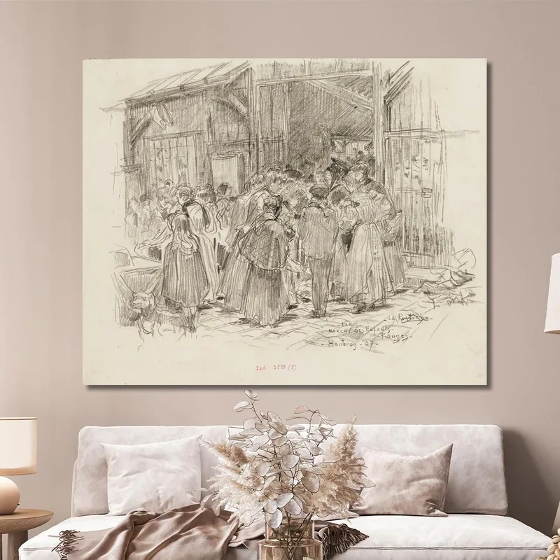 La Rostiche. Marche Des Enfants-Rouges En 1907. 3Eme Arrondissement Frédéric Houbron