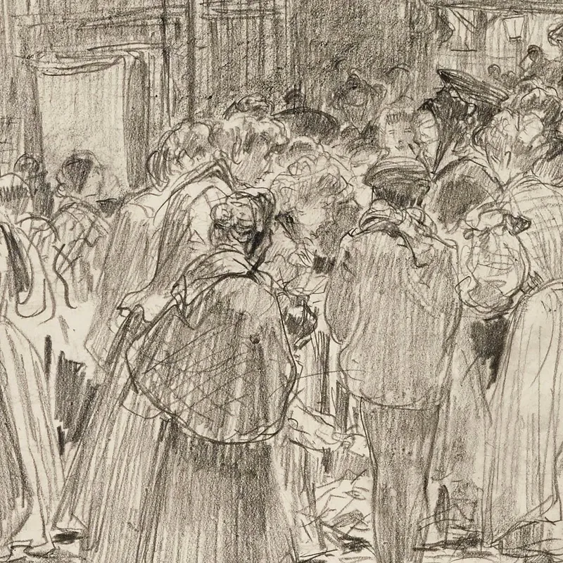 La Rostiche. Marche Des Enfants-Rouges En 1907. 3Eme Arrondissement Frédéric Houbron
