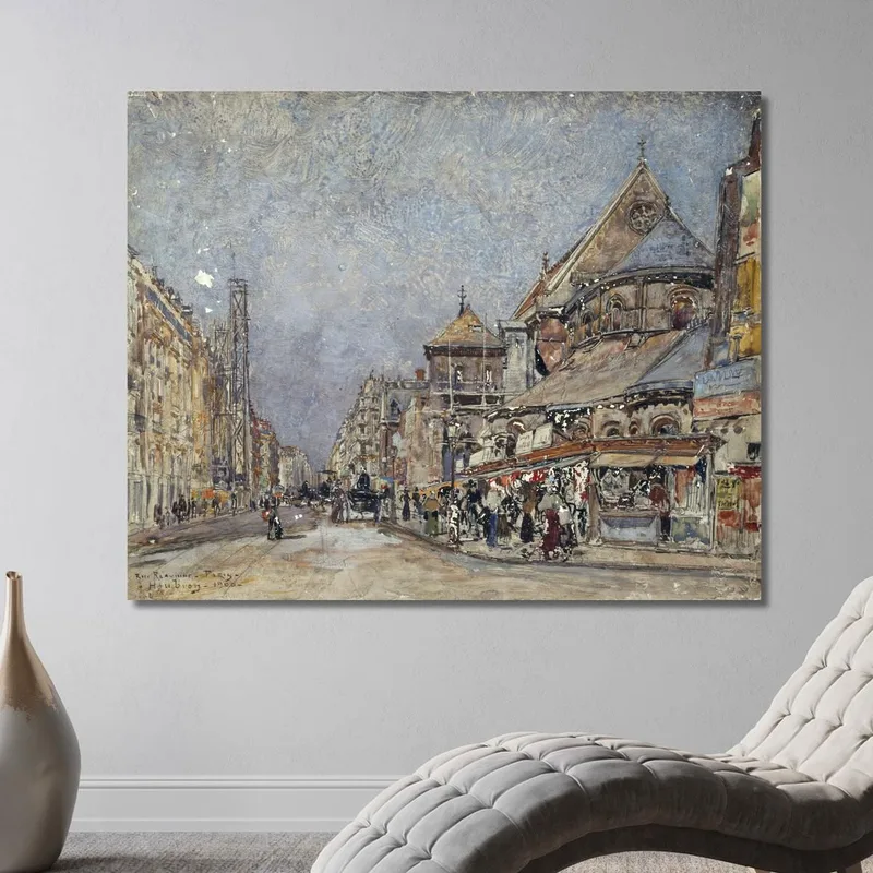 Rue Réaumur E L'Abside Della Chiesa Saint-Martin-Des-Champs Frédéric Houbron