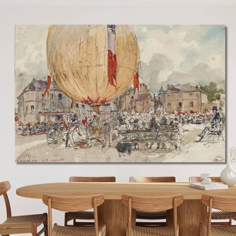 Lancio Di Una Mongolfiera Frédéric Houbron