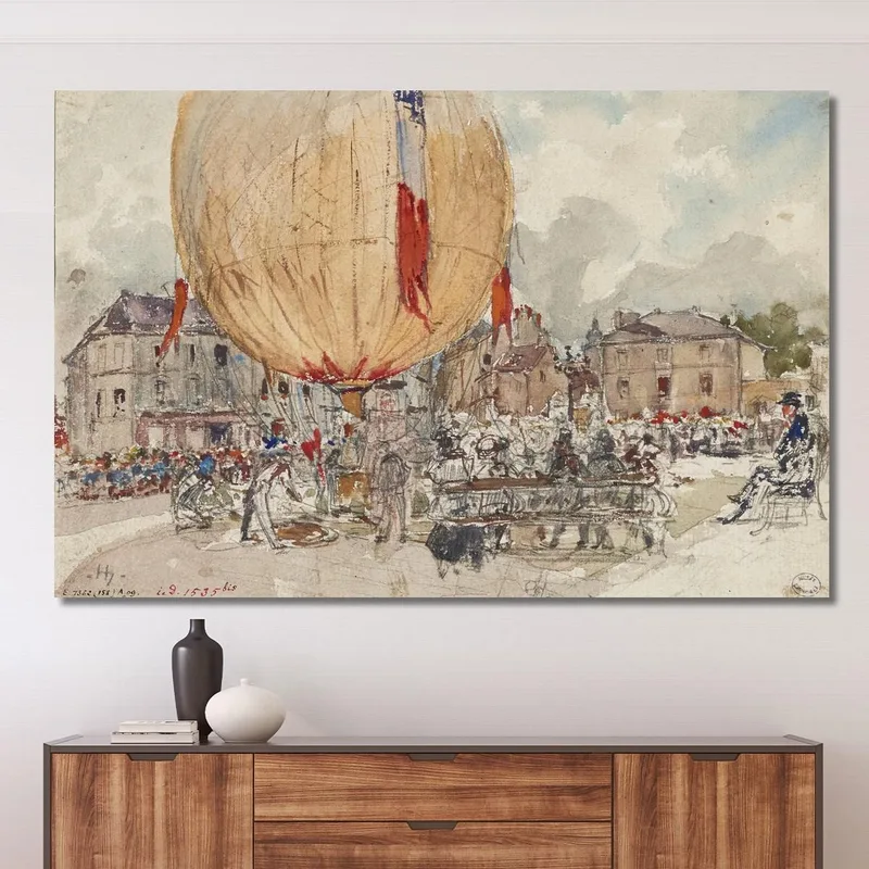 Lancio Di Una Mongolfiera Frédéric Houbron