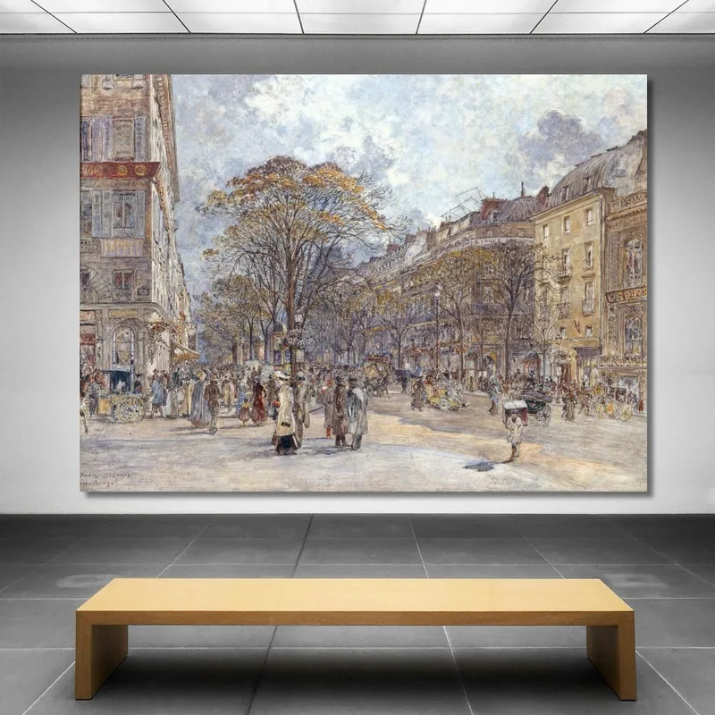 Boulevard Des Italiens, Vista Mattutina Frédéric Houbron