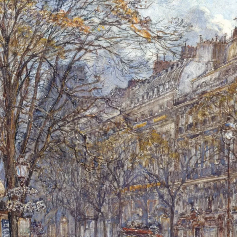 Boulevard Des Italiens, Vista Mattutina Frédéric Houbron