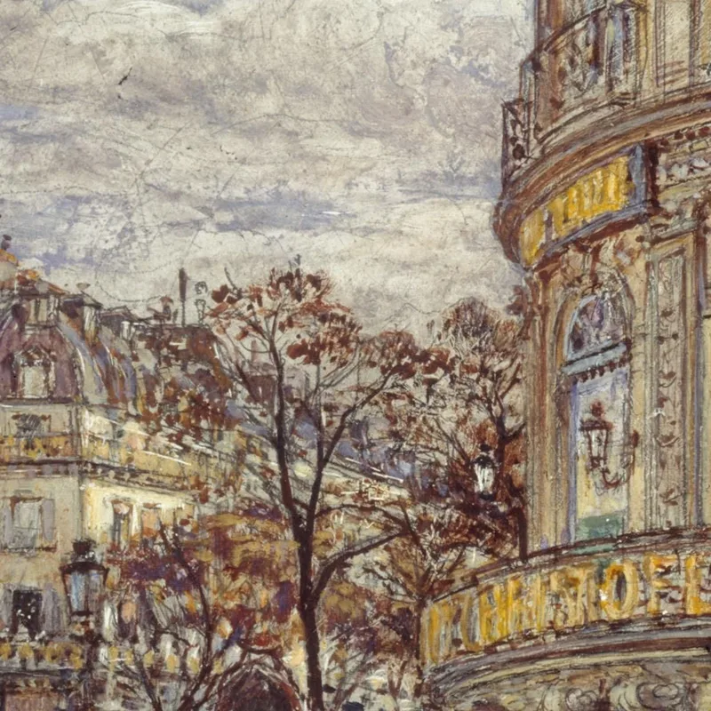 Il Padiglione Di Hannover, Rue Louis-Le-Grand Frédéric Houbron
