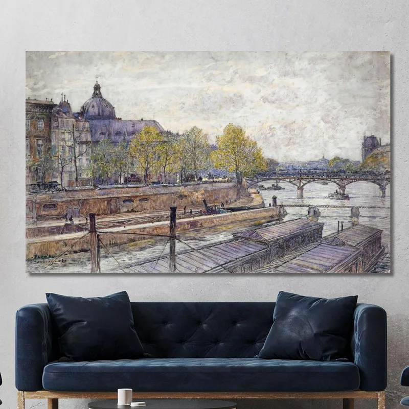 Quai Conti E Il Pont Des Arts Frédéric Houbron