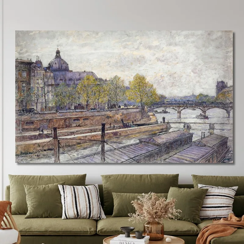 Quai Conti E Il Pont Des Arts Frédéric Houbron