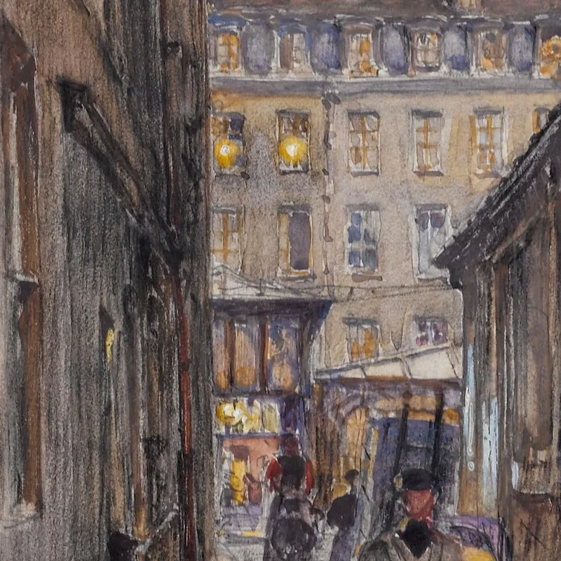 Rue Des Oiseaux, Marché Des Enfants-Rouges Di Sera, 3° Arrondissement Frédéric Houbron